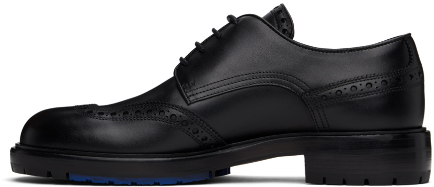 Burberry Black Leather Soho Derbys