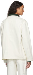 Stüssy Off-White Canvas Chore Jacket