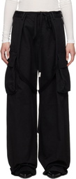 Ann Demeulemeester Black Fressa Cargo Pants