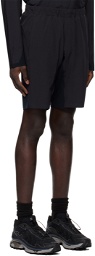 Veilance Black Secant Comp Shorts