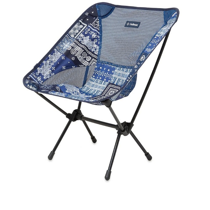 Photo: Helinox Chair One in Blue Bandanna Quilt