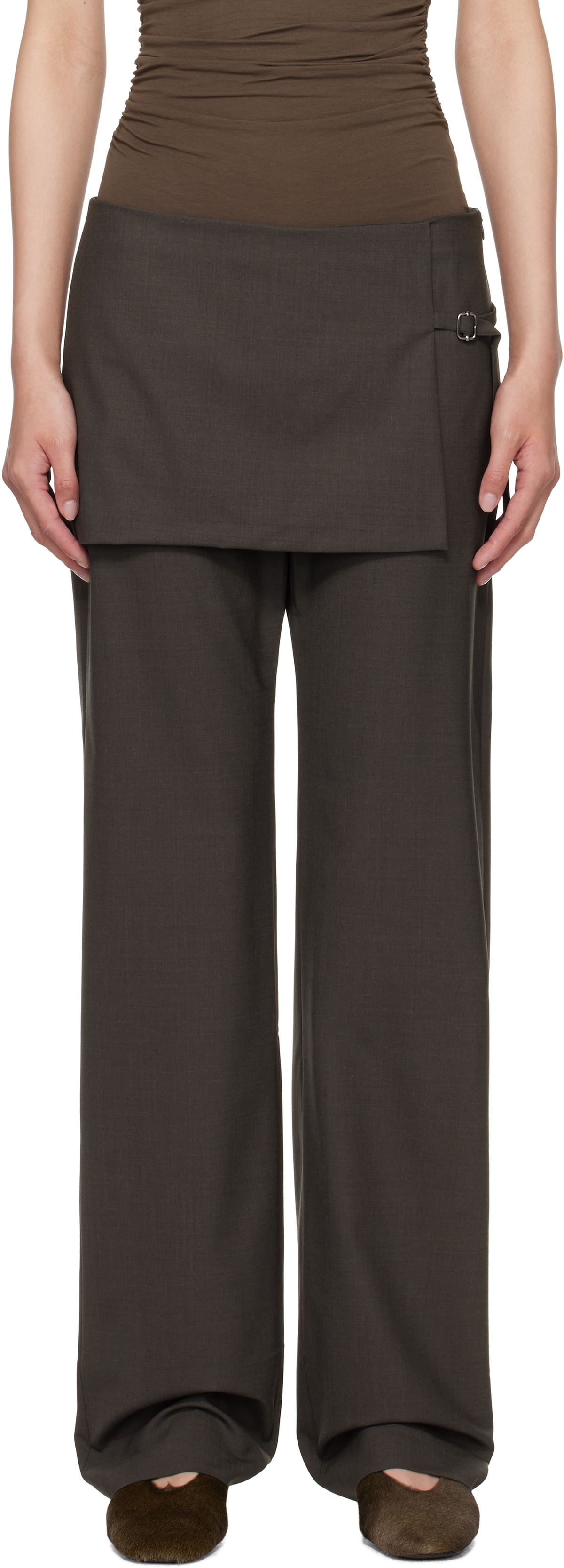Paloma Wool Brown Archive Trousers Paloma Wool