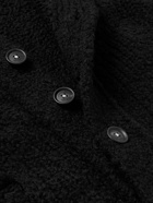 Massimo Alba - Ribbed Wool Cardigan - Black
