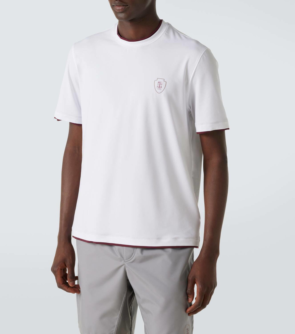 Brunello Cucinelli Logo jersey T-shirt Brunello Cucinelli