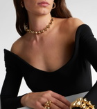 Jennifer Fisher Murphy gold-plated choker
