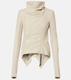 Rick Owens Naska leather biker jacket