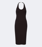 Gucci Horsebit crêpe jersey midi dress