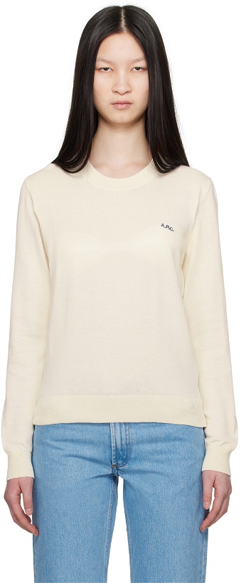 Photo: A.P.C. Off-White Victoria Sweater