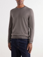 Mr P. - Wool Sweater - Brown