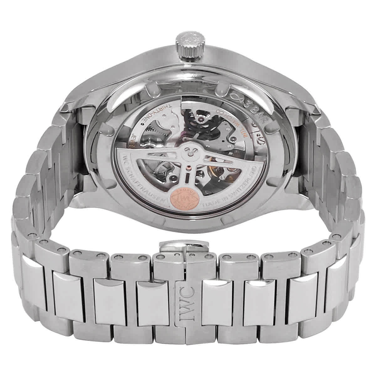Iwc Portugieser Automatic Silver Dial Mens Watch Iw358312