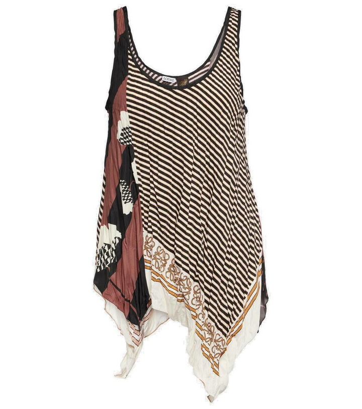 Photo: Loewe Printed draped tank top