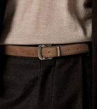 Agnona Suede belt