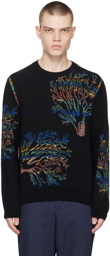 Paul Smith Black Intarsia Sweater