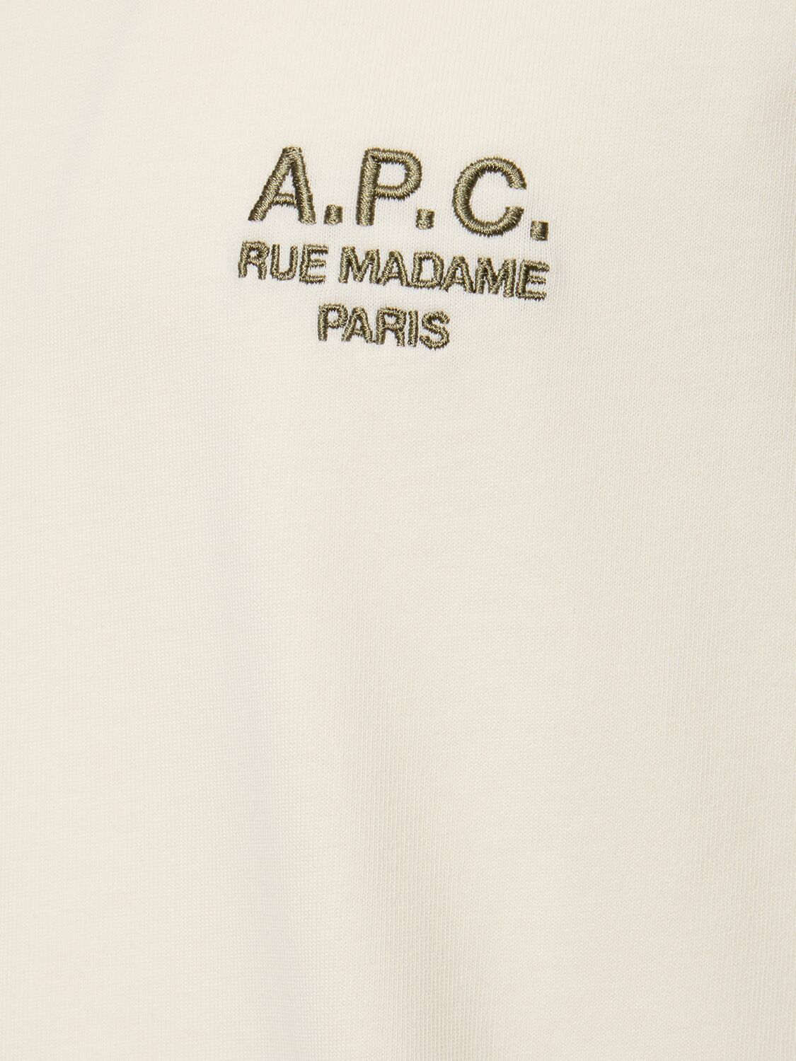 A.P.C. - Logo Organic Cotton Jersey T-shirt A.P.C.