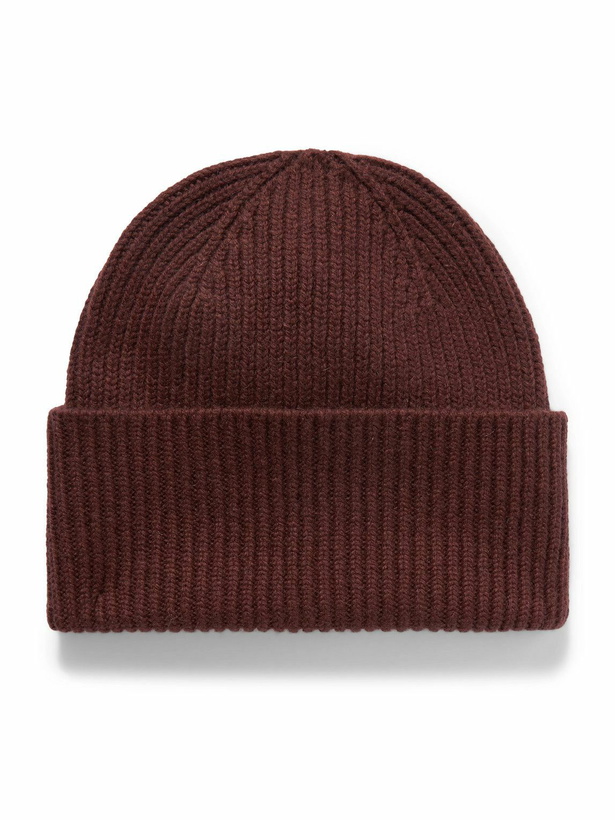 Photo: William Lockie - Ribbed Cashmere Beanie