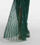 Jenny Packham Anja sequined gown