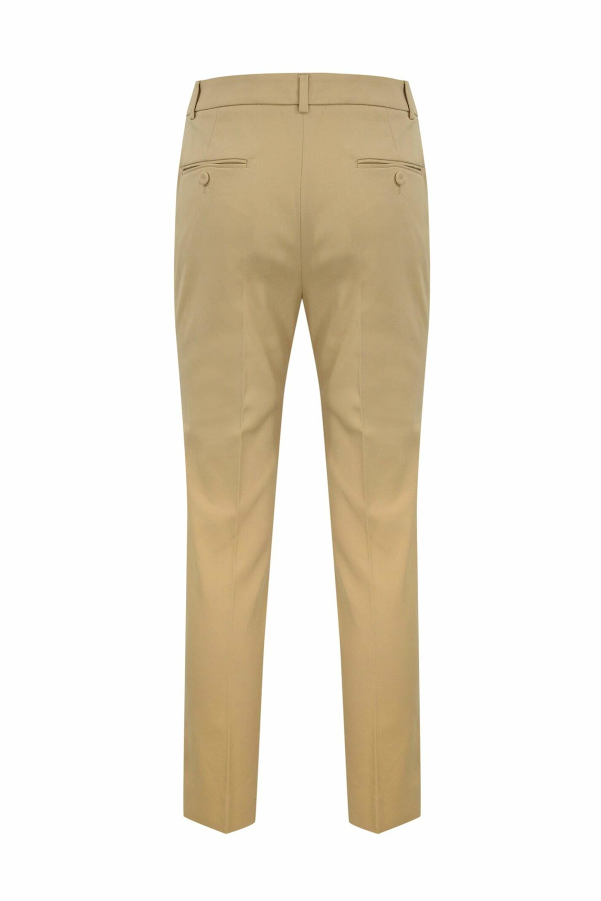 max mara cigarette pants Weekend Max Mara Vite Cigarette Trousers In Stretch Cotton Weekend Max Mara