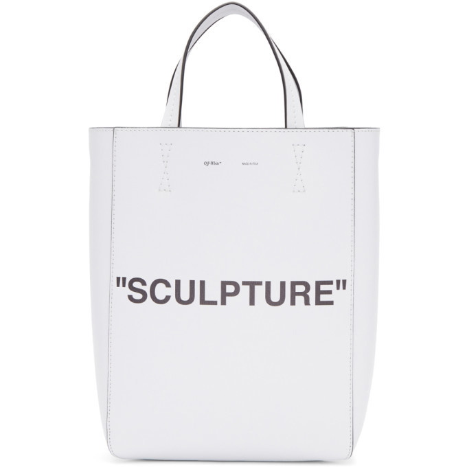 Off-White White Medium Sculpture Tote Off-White