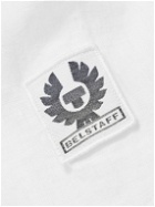 Belstaff - Pitch Logo-Appliquéd Garment-Dyed Linen Shirt - White