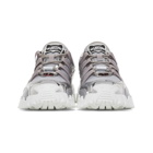 Valentino Silver and Grey Valentino Garavani Undercover Edition Climbers Sneakers