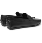 Tod's - City Gommino Leather Penny Loafers - Men - Black