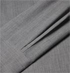 Berluti - Herringbone Cotton-Flannel Shirt - Men - Gray