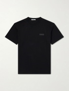 Givenchy - Logo-Appliquéd Cotton-Jersey T-Shirt - Black