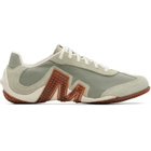 Merrell 1TRL Beige & Green Relay Fly Vent Sneakers
