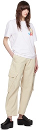 JW Anderson Beige Twisted Trousers