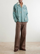 Kartik Research - Safari Embroidered Cotton Jacket - Green