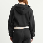 SKIMS Women's Cotton Fleece Classic Zip Up Hoodie in Onyx