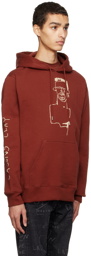 Études Red Jean-Michel Basquiat Edition Klein Cassius Clay Hoodie