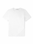 POST ARCHIVE FACTION - 6.0 Paneled Cotton-Jersey T-Shirt - White