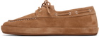 Marsèll Tan Scatopelle Boat Shoes