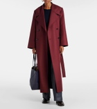 CO Double-breasted virgin wool coat