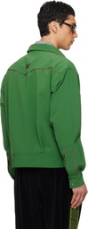 NEEDLES Green Piping Cowboy Jacket