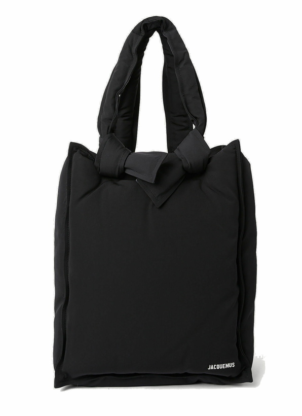 Photo: Le Cuscinu Tote Bag in Black