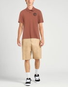Just Cavalli Mens Polo shirt in Brown