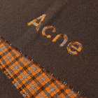 Acne Studios Men's Vasto New Scarf in Chocolate Brown