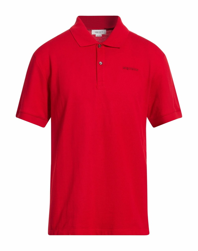 Photo: Mcqueen Mens Polo shirt in Red
