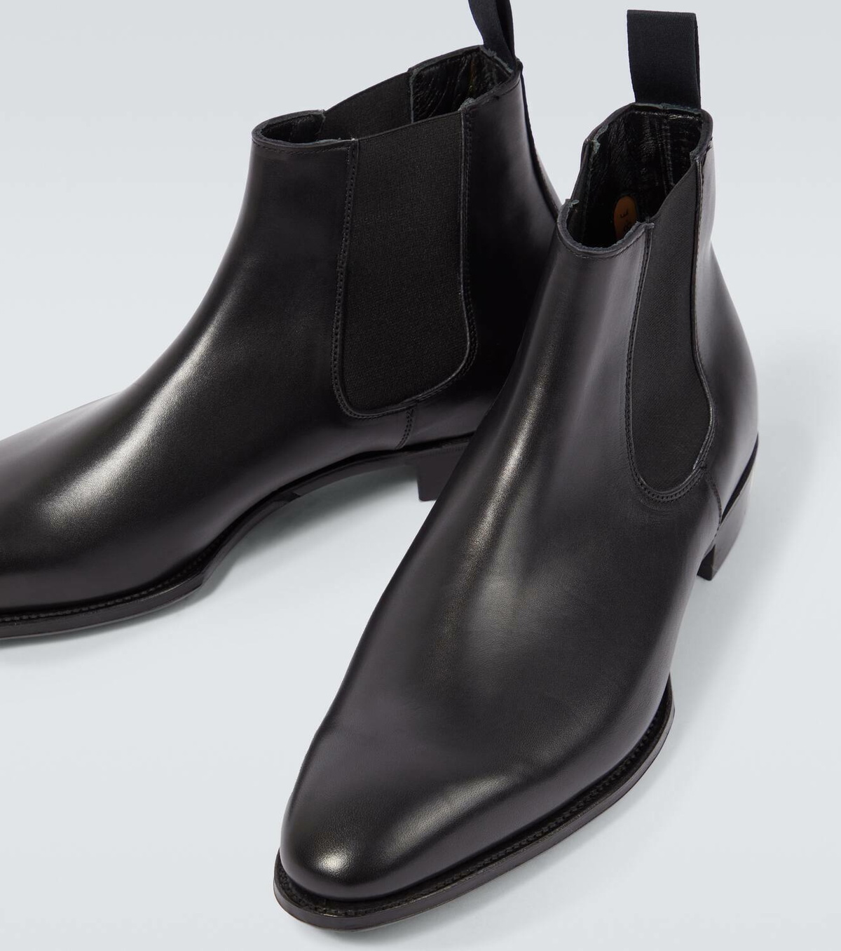 George Cleverley Jason leather Chelsea boots