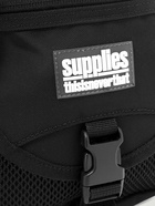 thisisneverthat - TNT Supplies 2 Logo-Appliquéd Mesh-Trimmed Cordura® Messanger Bag