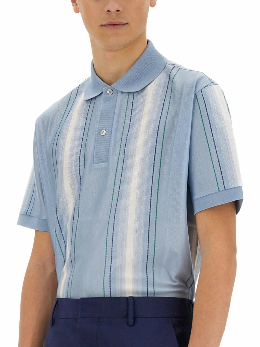 Tシャツ・カットソー Paul Smith POLO SHIRT WITH VERTICAL STRIPES Paul Smith Polo Shirt With Vertical Stripes Paul Smith