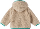 The Campamento Baby Off-White Teddy Hoodie