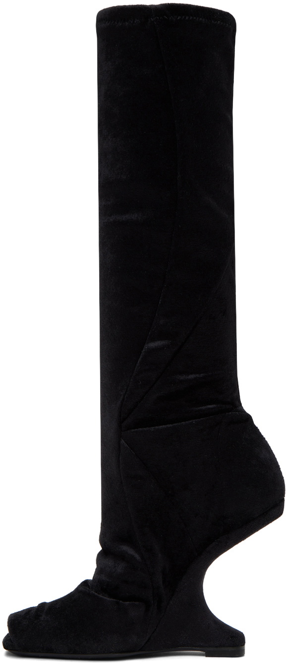 Rick Owens Lilies Black Cantilever 11 Boots