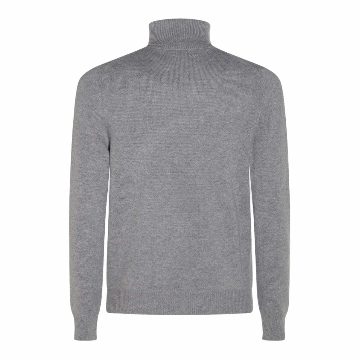 Malo Grey Wool Knitwear