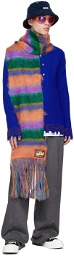 Marni Blue Distressed Sweater