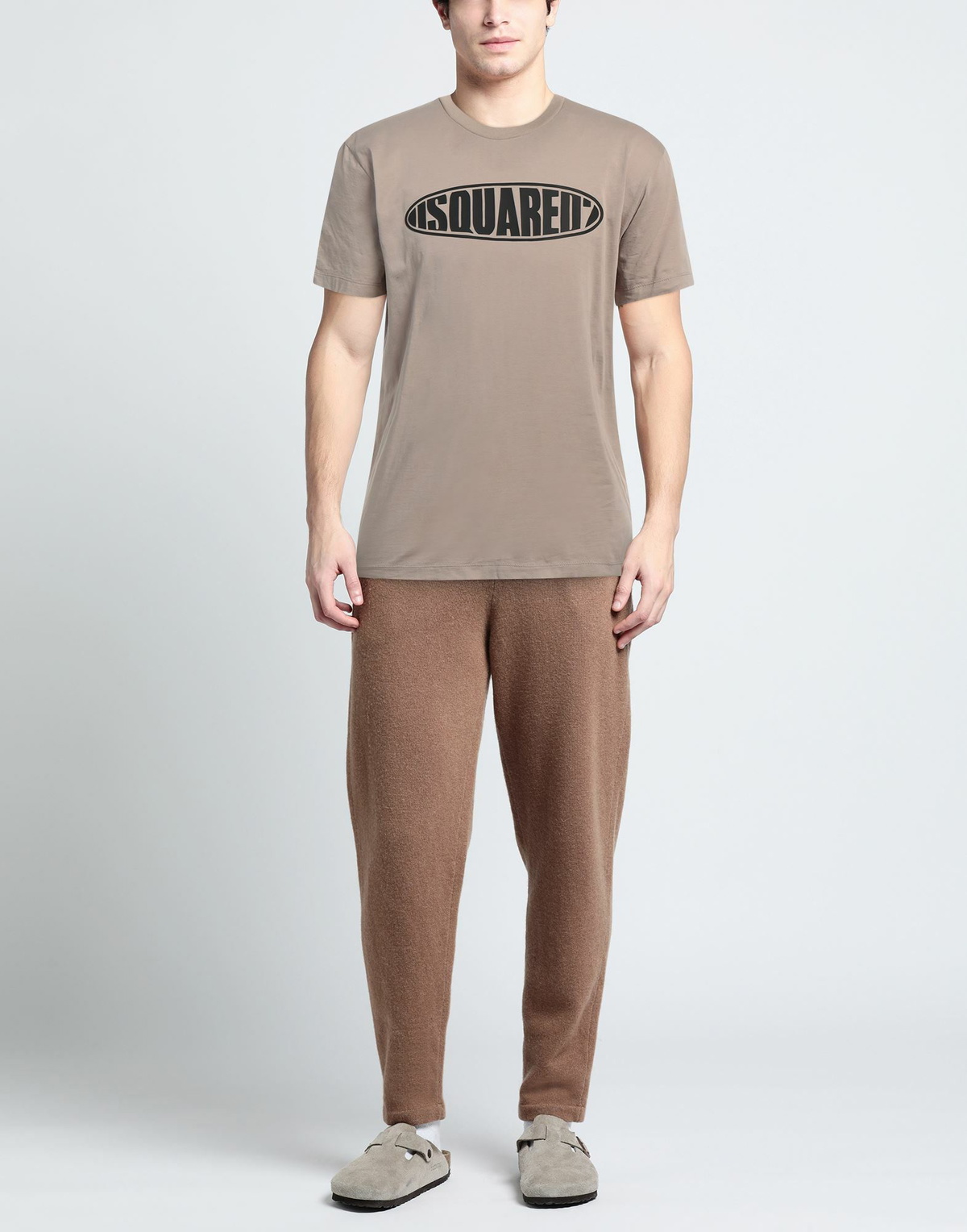 Dsquared2 Mens T-shirt Light brown