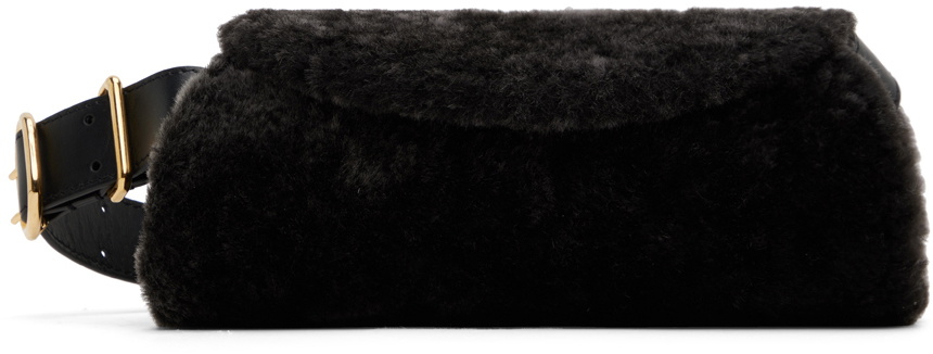 トートバッグ Jil Sander Cannolo Small Purse - Leather - Black Jil Sander Small Cannolo Leather Shoulder Bag | Black | FARFETCH
