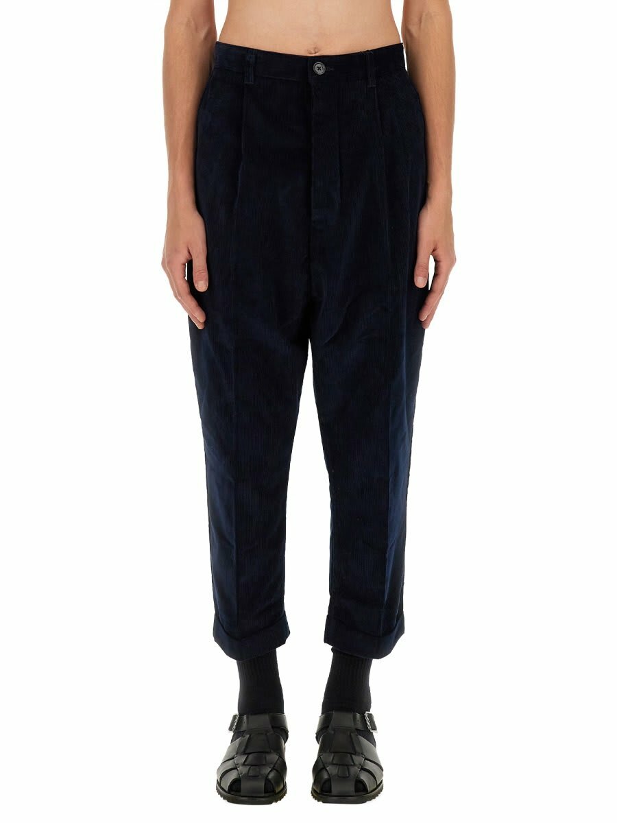 Ami Alexandre Mattiussi Paris Carrot Cropped Pants
